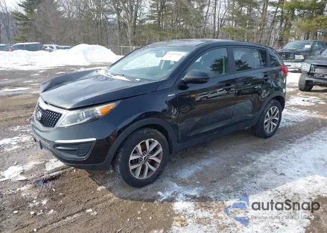 2015 Kia Sportage Lx из США, поврежденный, VIN KNDPBCAC4F7759348